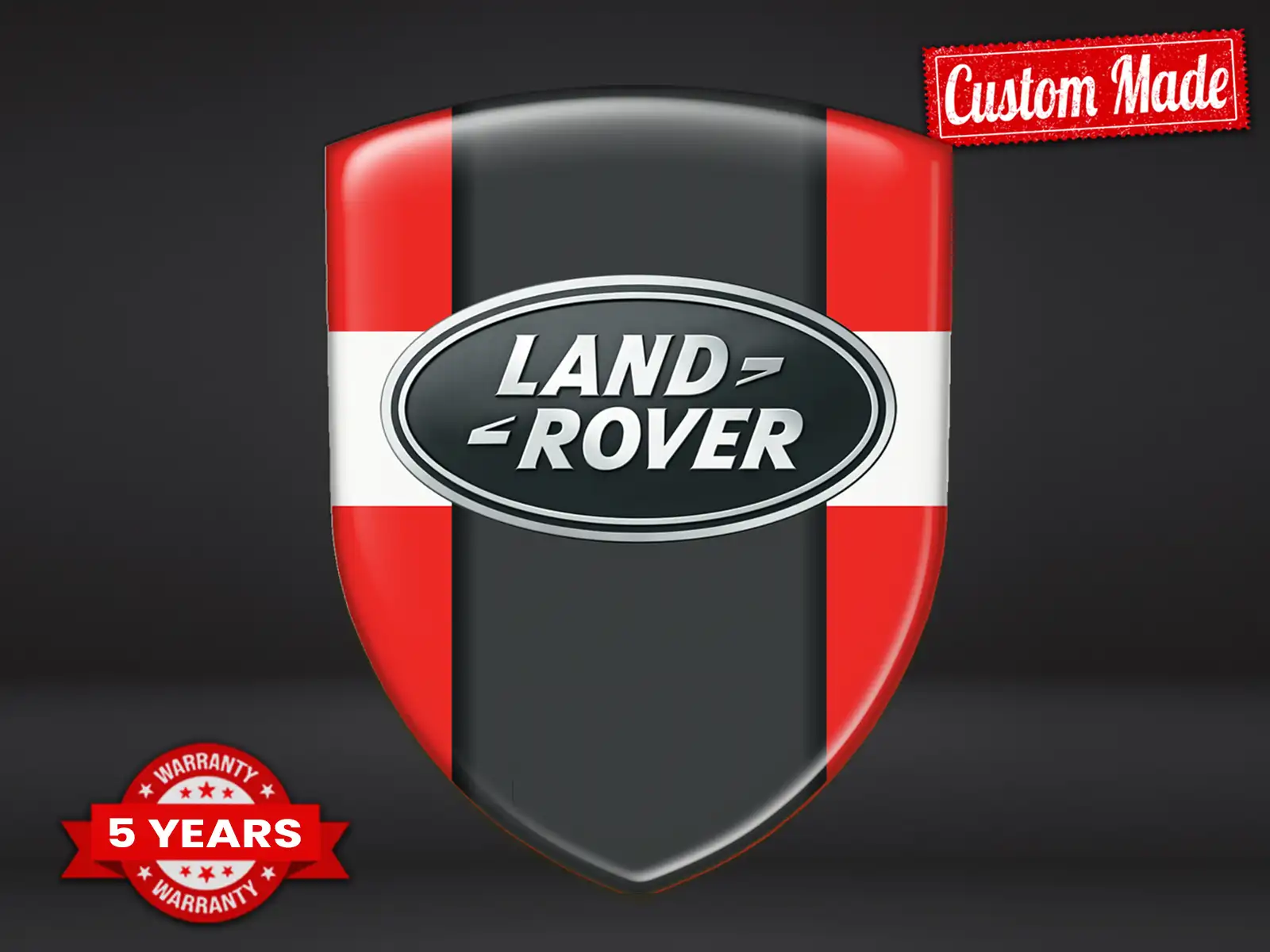 Land Rover Stickers Pare-Brise Perso Max Durable Style Pro